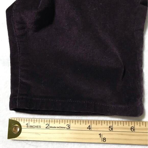 J Jill womens 8P fine wale plum purple corduroys pants stretchy casual - Picture 8 of 9